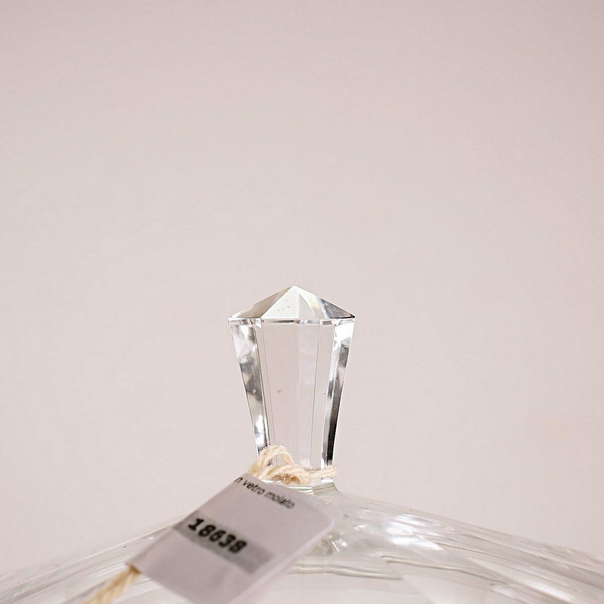 70s Centerpiece In Cut Glass, 1970s photo for sale