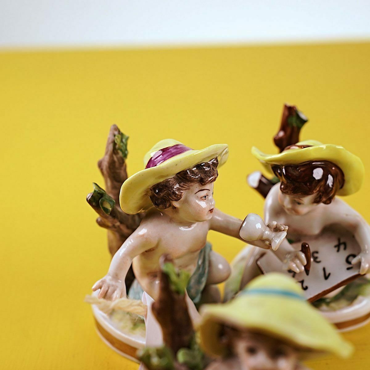 Volkstedt/Rudolstadt Porcelain Figurines, 4 Pieces photo Home Decor