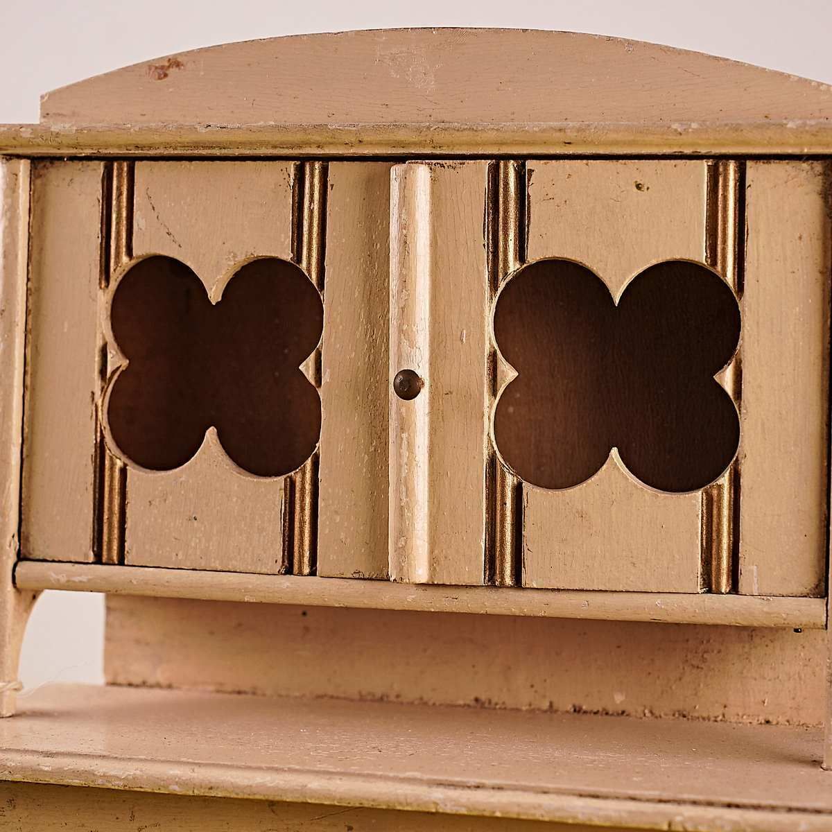 Wooden Doll Cupboard From The 900s photo for sale