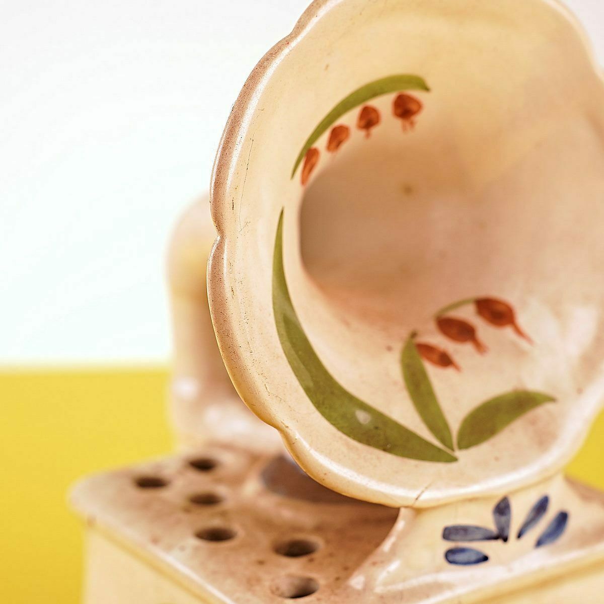 Vintage Ceramic Gramophone photo for sale