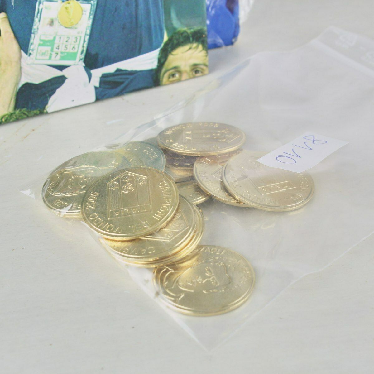 Italian World Champion 2006 Coin Collection + Collector's Files photo furniture