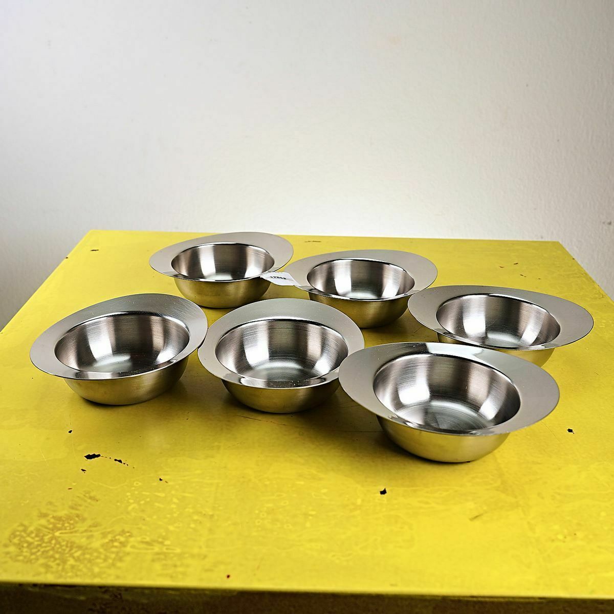 Set Of 18/10 Steel Bowls Made In Italy, Star