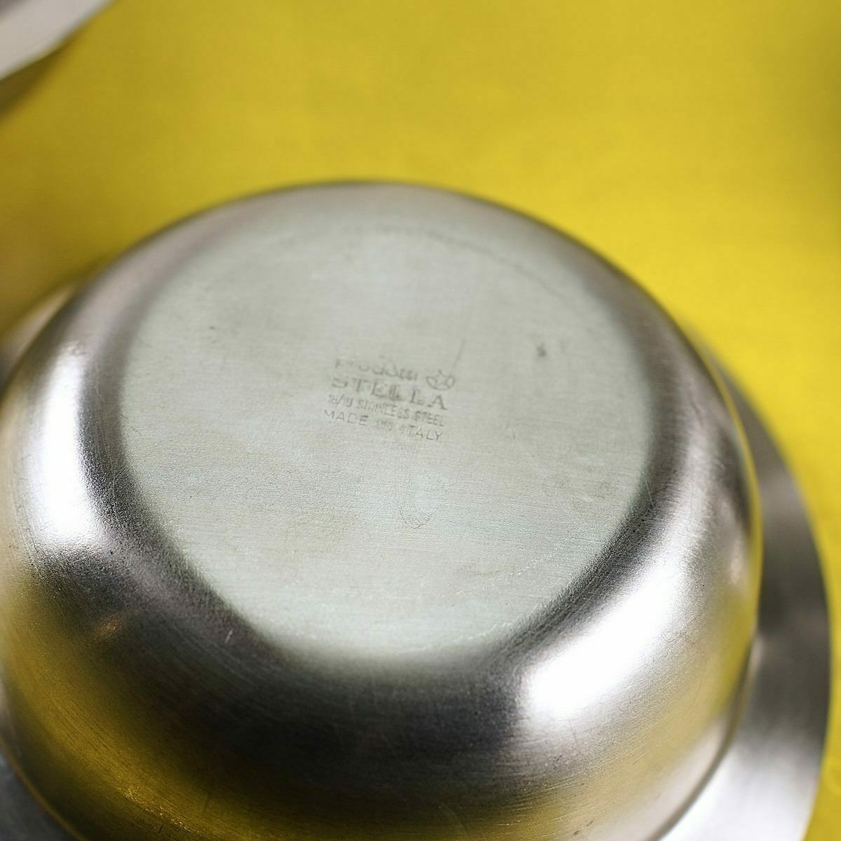 Set Of 18/10 Steel Bowls Made In Italy, Star photo 70.0