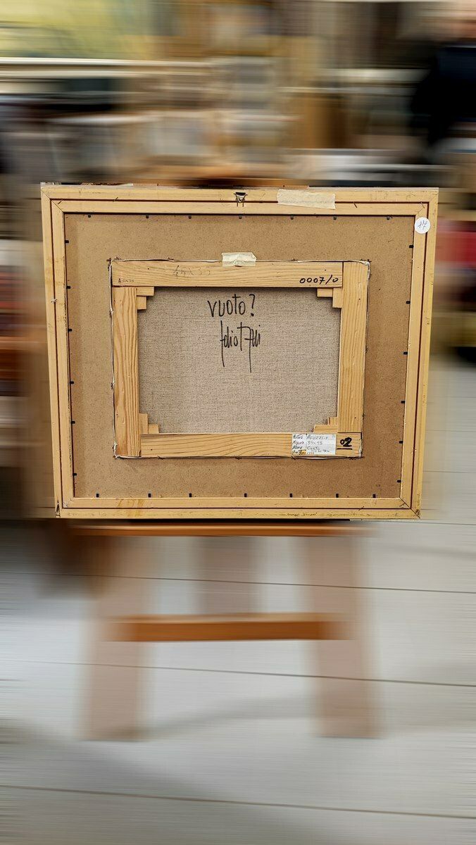 Work By Fabio Aguzzi, Oil On Canvas From 1995, Basket photo 1379.0