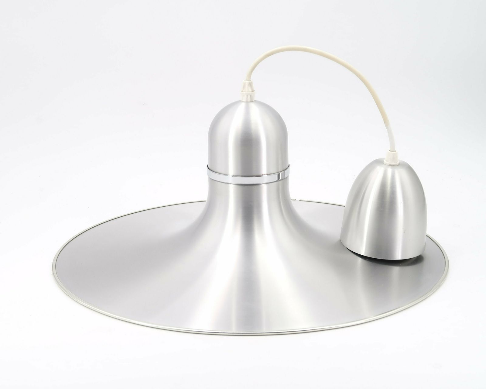 Aluminum Ufo Ceiling Pendant Light, 1970s / Scandinavian, Danish Design, Pendant Lamp, Lighting photo furniture