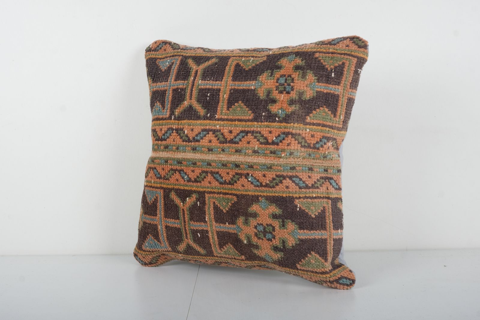 Mid 20th Century Oushak Pillow Cover Made From An Anatolian Carpet Rug photo for sale