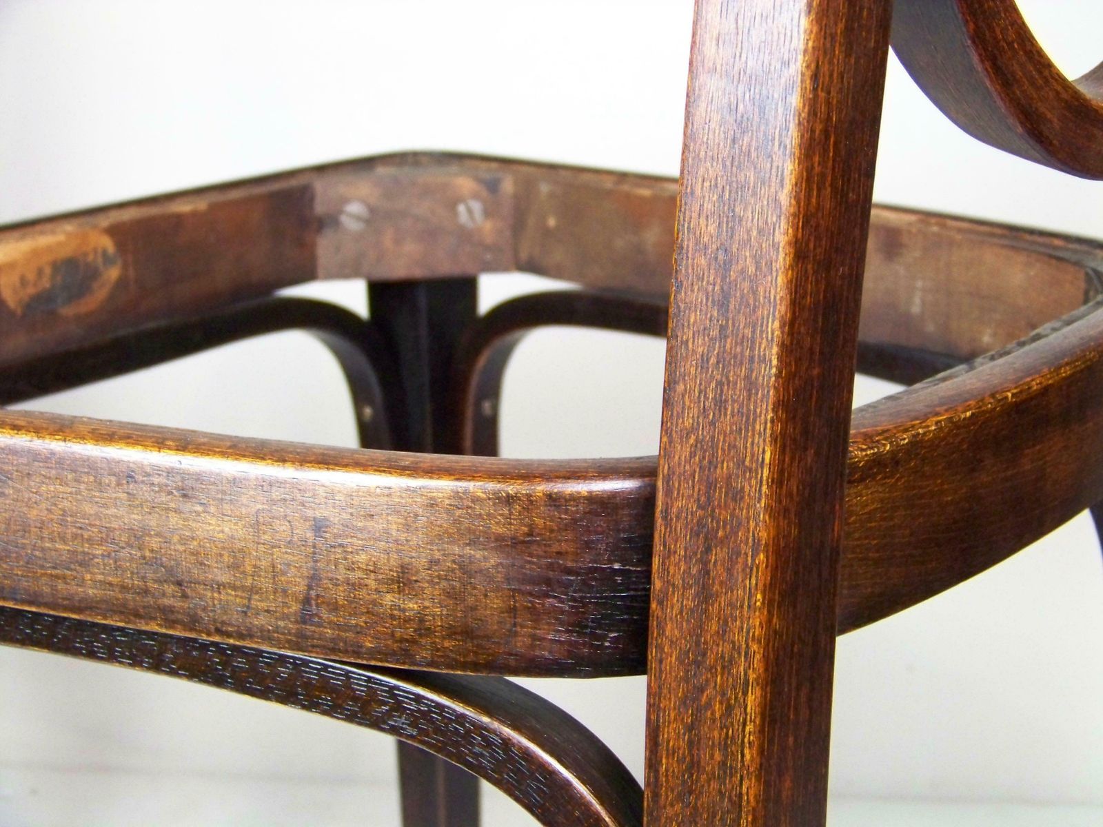 4x Chair J&J Kohn Nr.415, Gustav Siegel, 1906 photo vintage