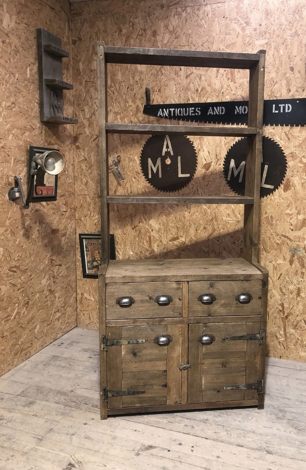 Salvaged Dresser With Draws