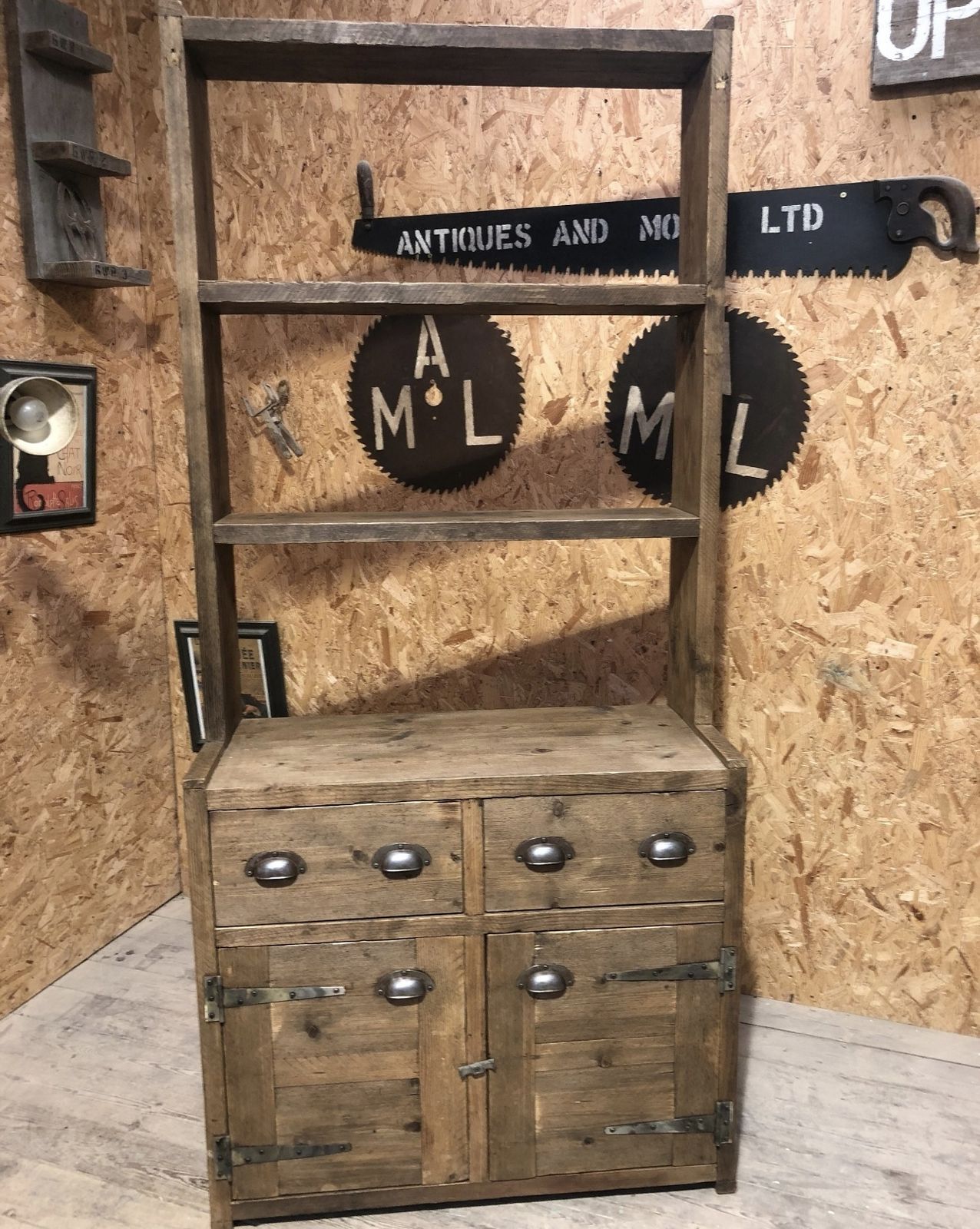 Salvaged Dresser With Draws photo furniture