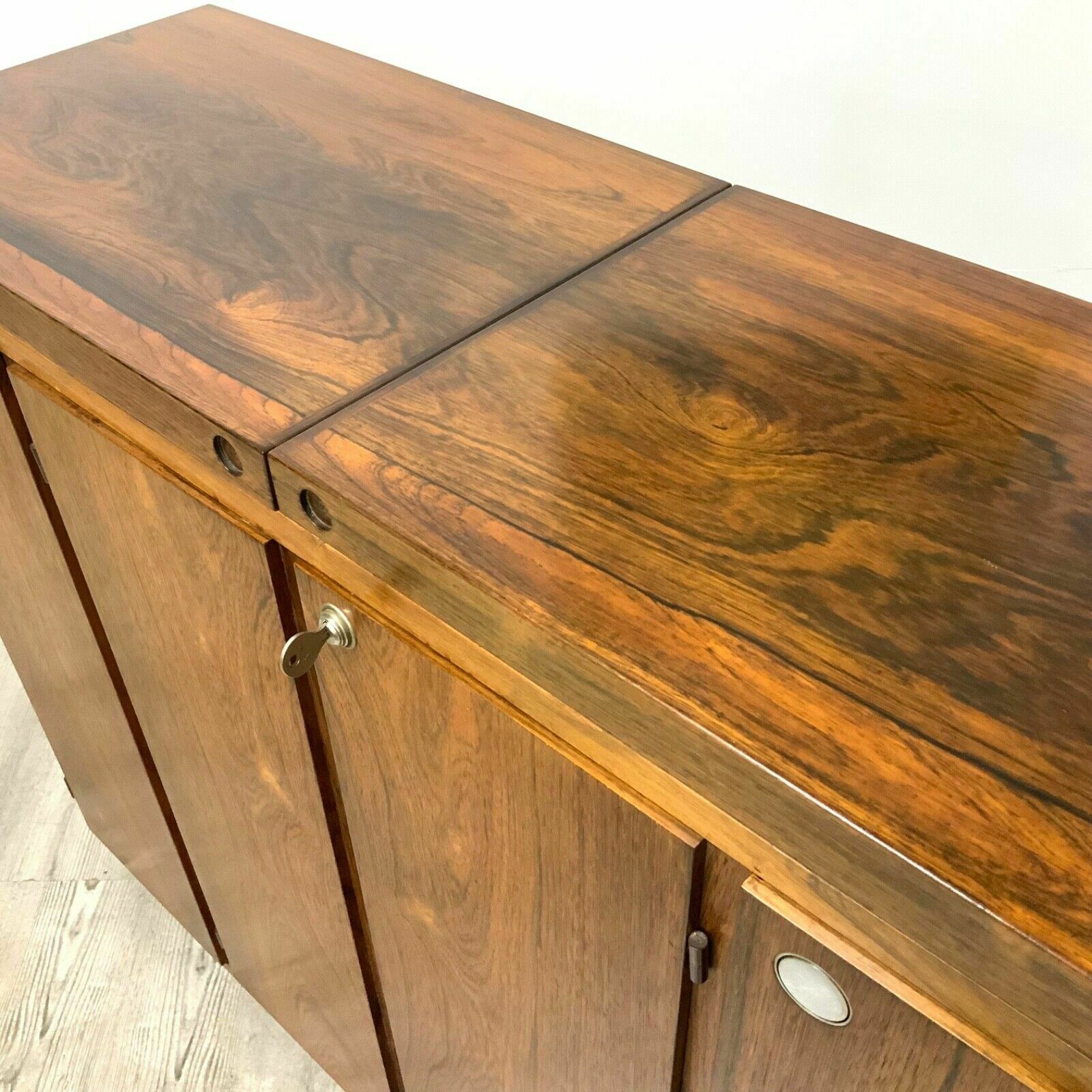 Furniture Danish Rosewood Captains Drinks Cocktail Cabinet Bar By Reno Wahl Iversen Folr Drylund photo