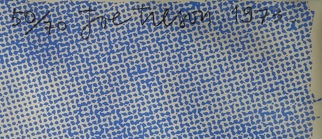 Modern British Pop Art By Joe Tilson    'Mysterious Principles Of The Blue Bag’ (Framed Screenprint) photo for sale