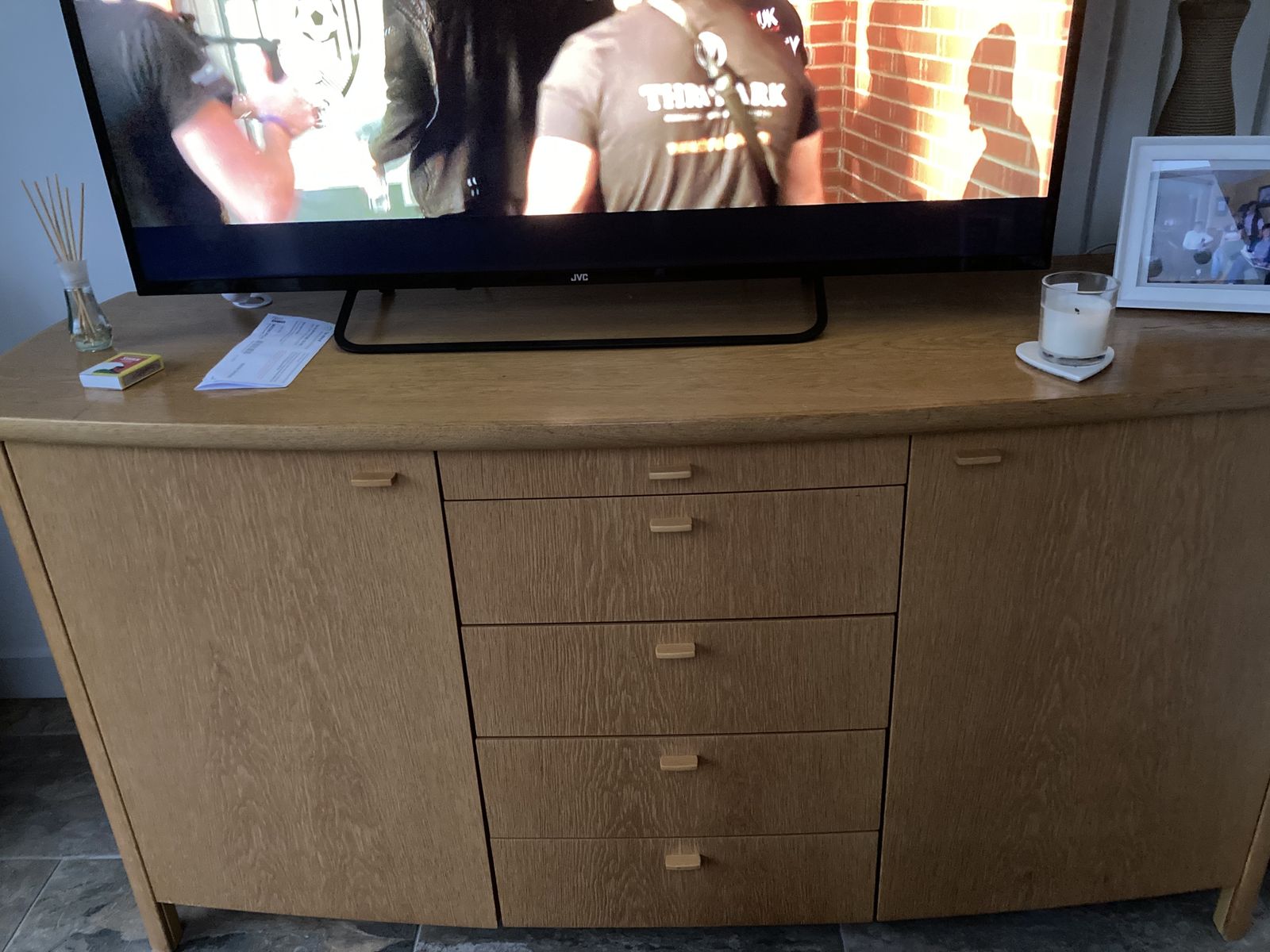 Skovby Model Sm803e Oak Sideboard photo 350.0