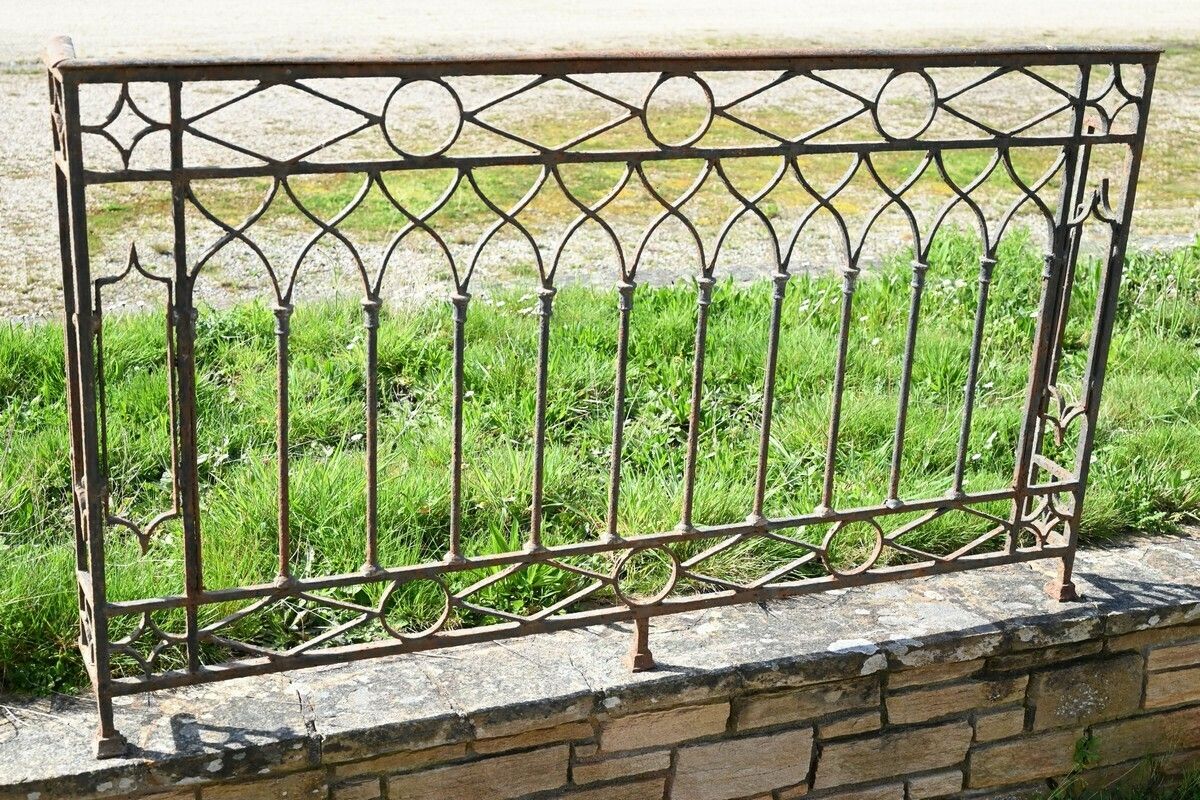 Wrought Iron Window Railings – 2nd Part 18th Century photo furniture