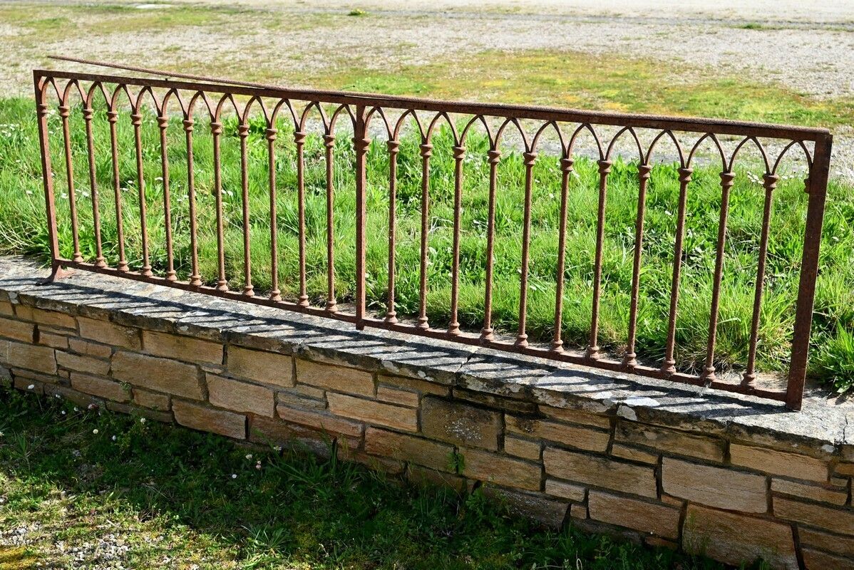 Wrought Iron Choir Fence – 2nd Part 18th Century photo furniture