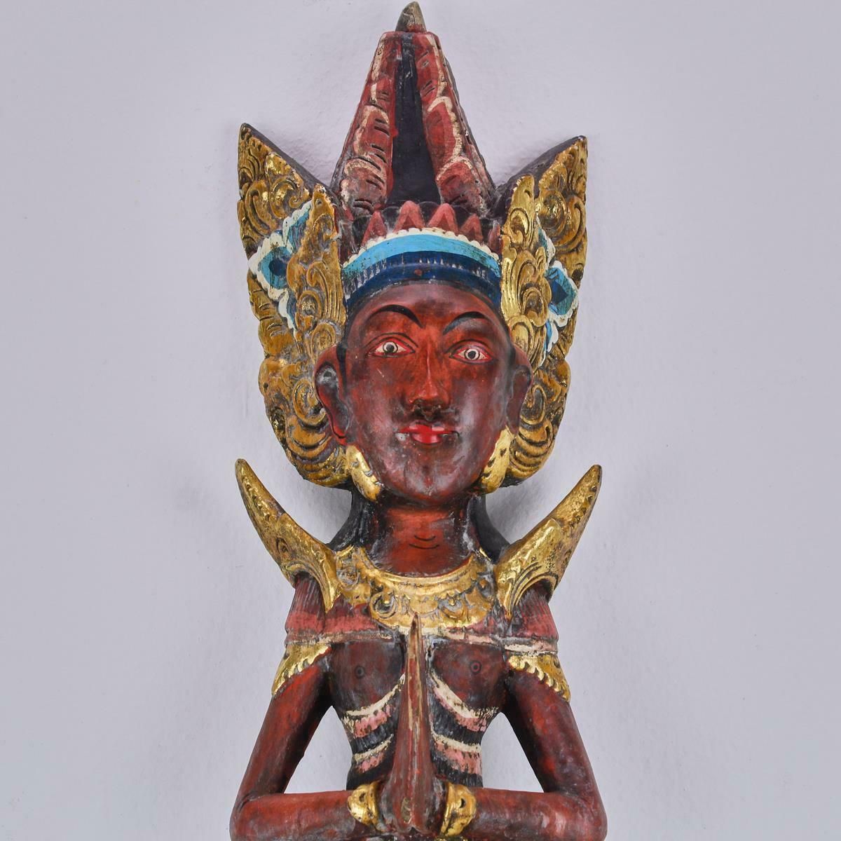 Ethnic Wooden Statue photo furniture