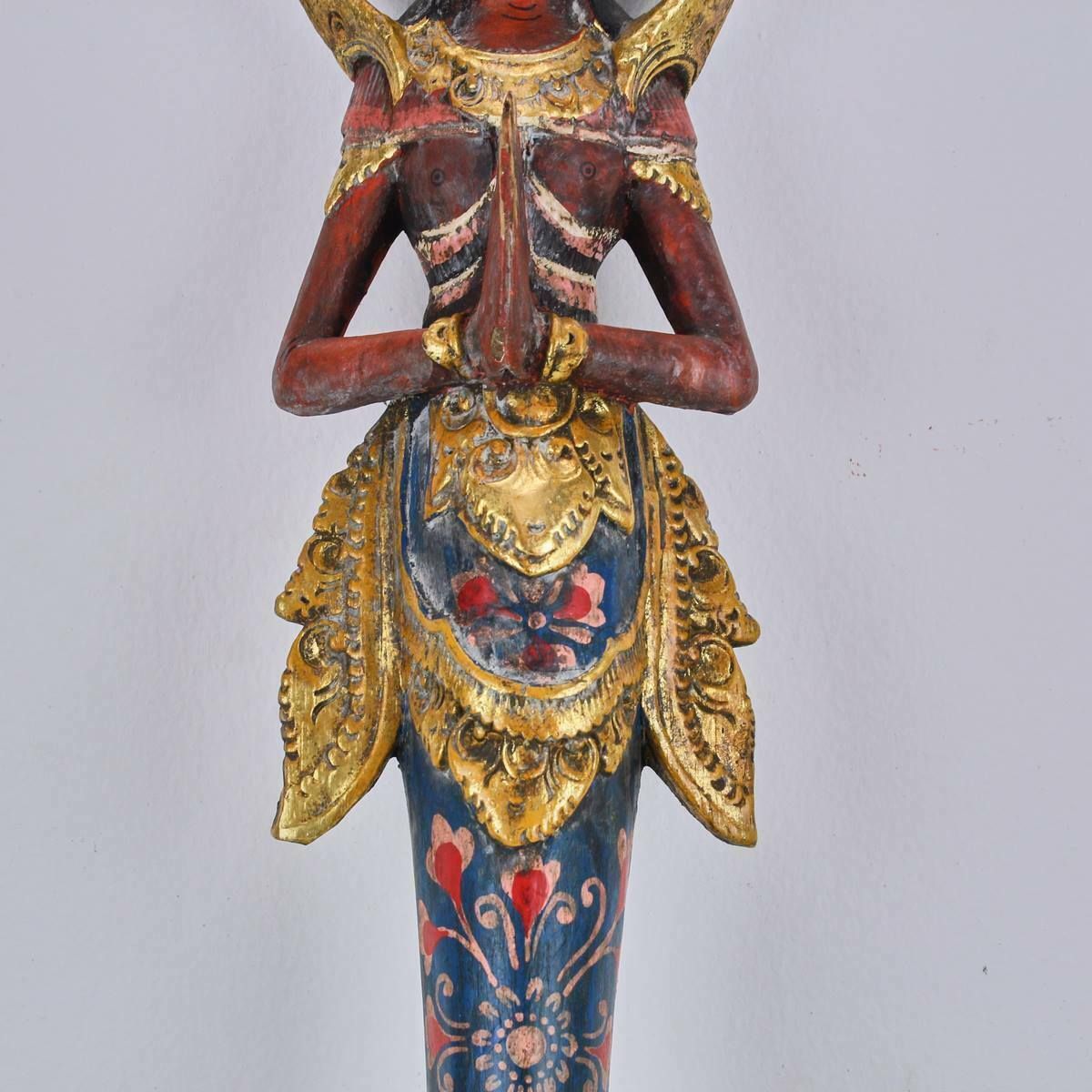 Ethnic Wooden Statue photo for sale