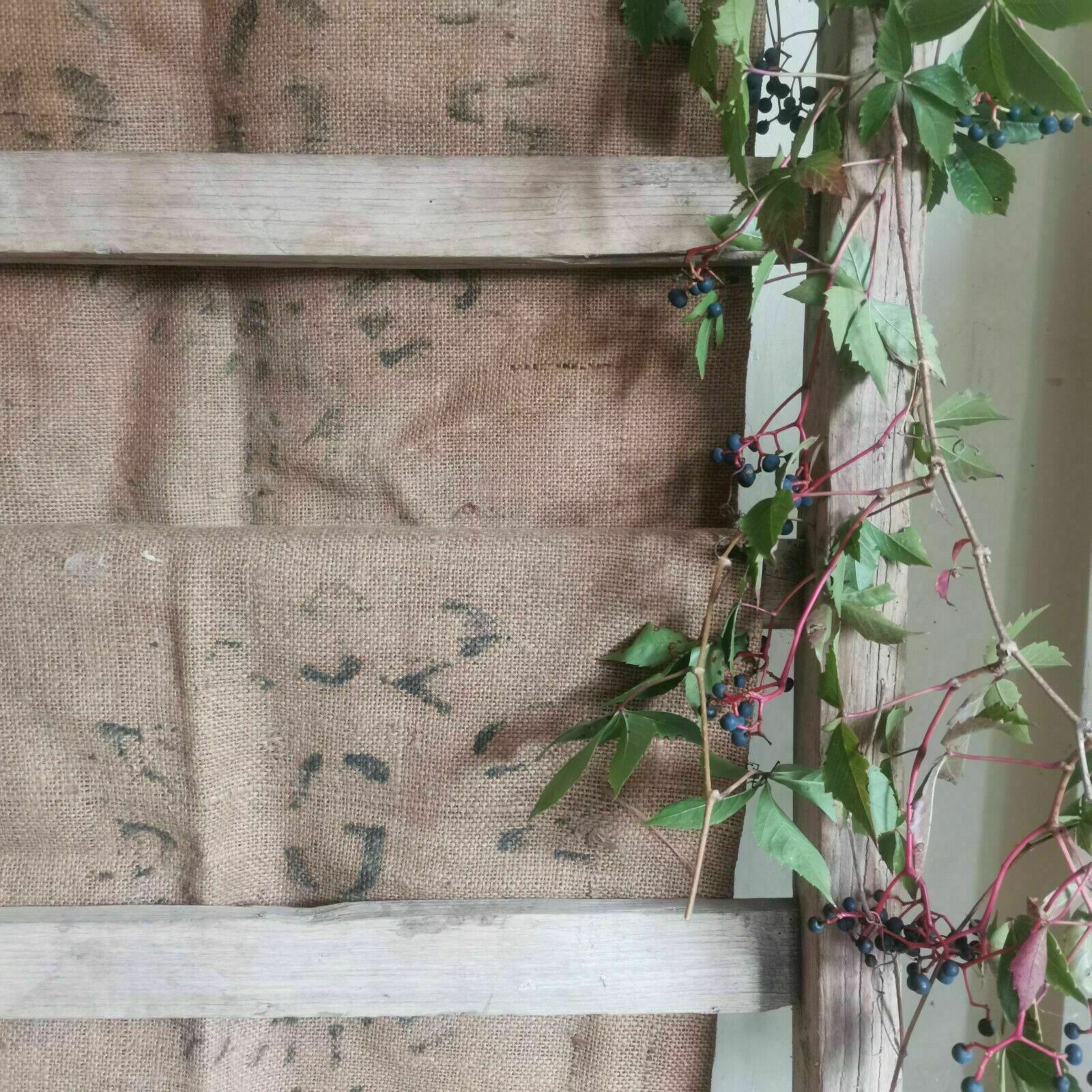 Antique Barn Hay Ladder, Wooden 1900s Rare Design, Solid And Robust. Beautiful photo vinterior