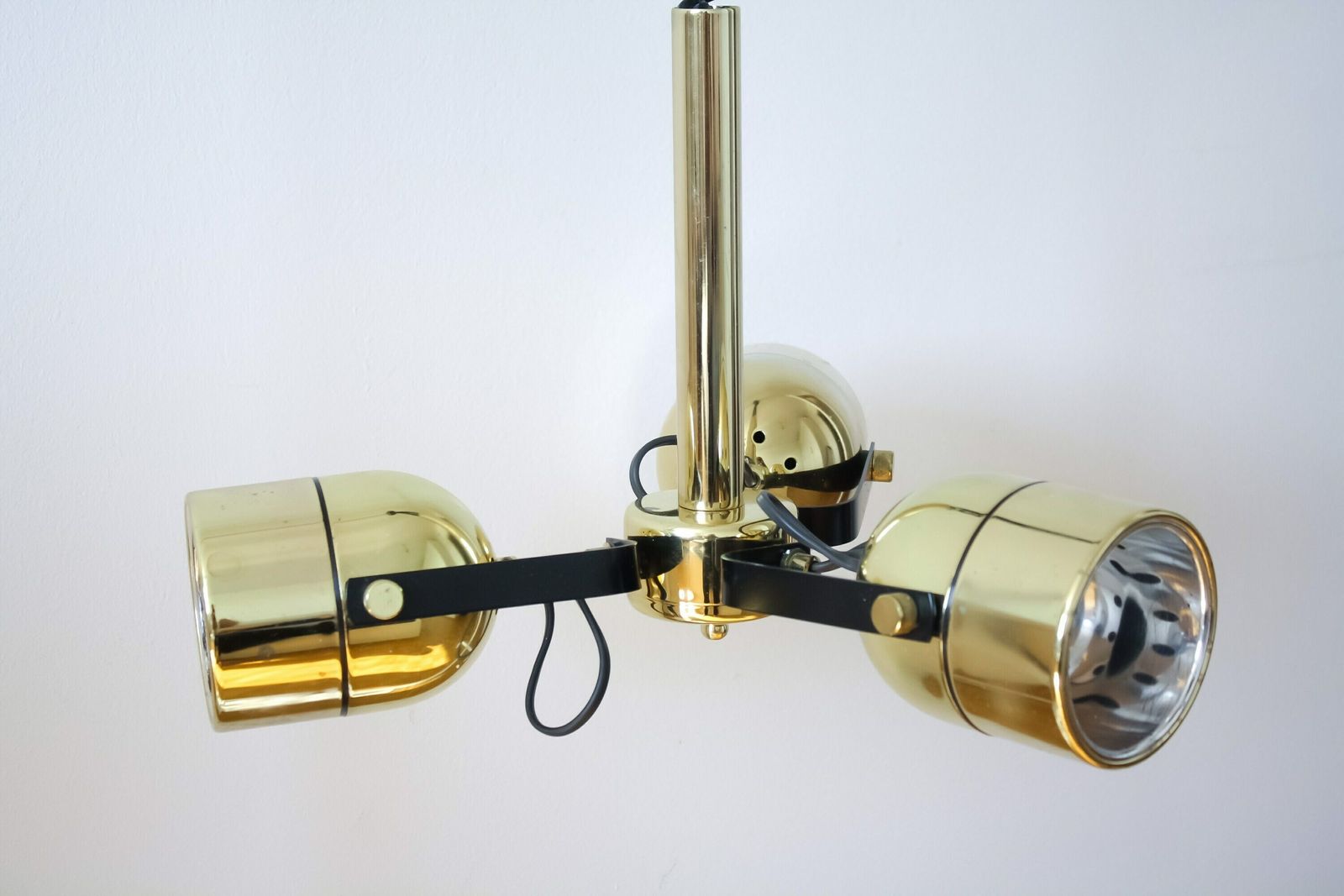 Mid Century Pendant Light / 70s Brass Space Age Lamp / Vintage Sputnik Brass Lamp / Mid Century Lighting / Yugoslavia / Modernist Lamp Light photo furniture