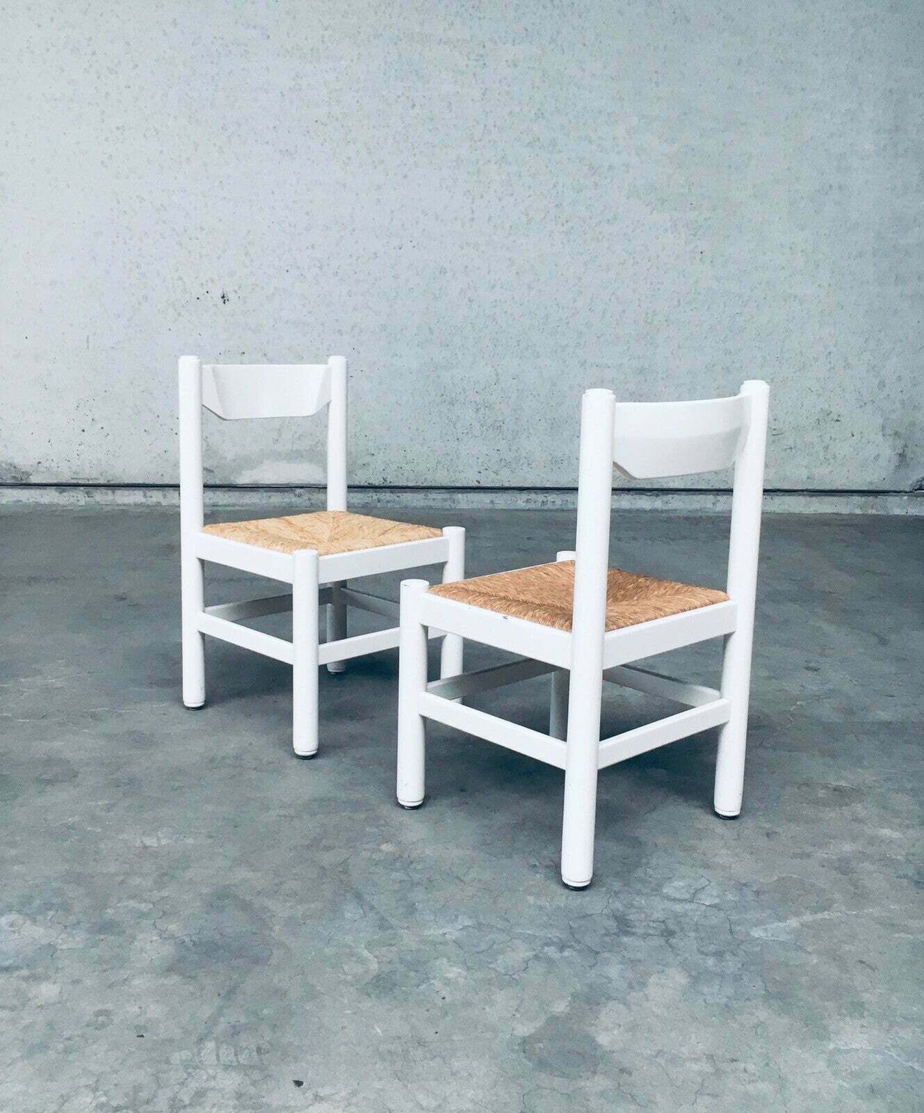 photo furniture Carimate Model Design Side Chair Set, Italy 1970's