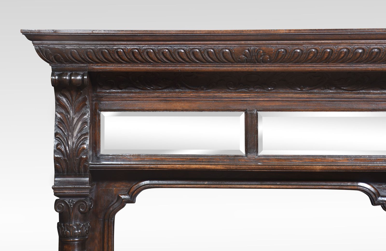 Carved Oak Fire Surround photo 2034.0