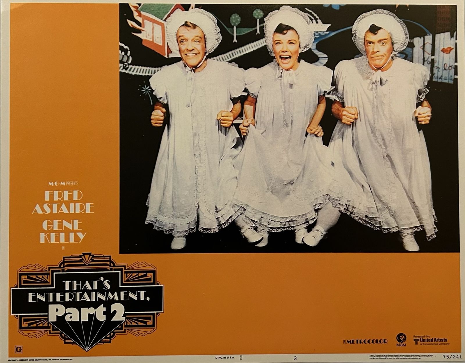 That's Entertainment Part II   Original 1976 Lobby Card #3