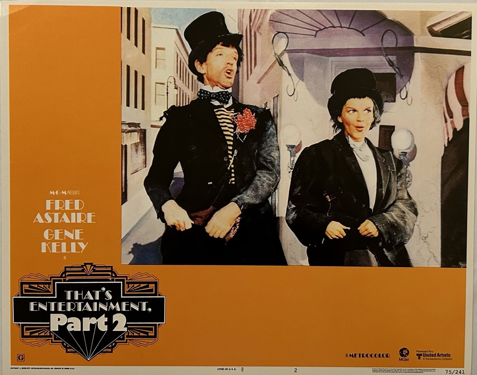 That's Entertainment Part II   Original 1976 Lobby Card #2