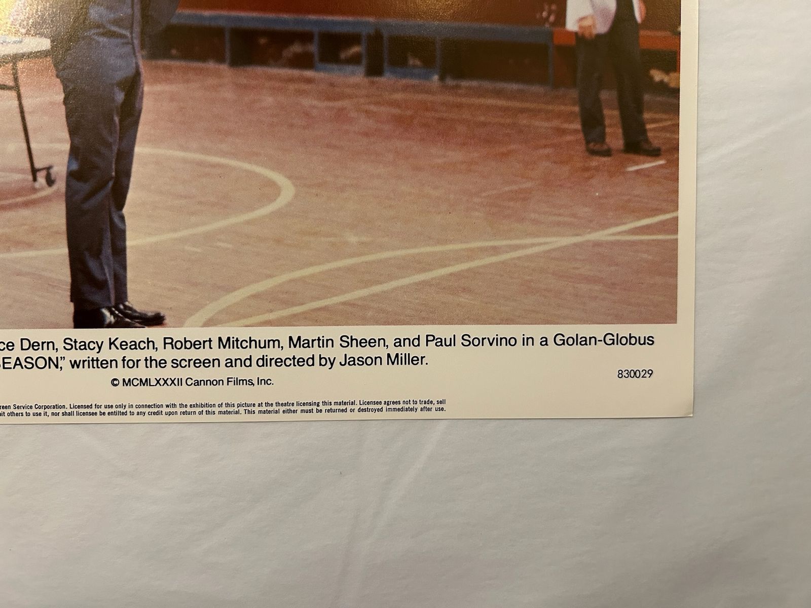 That Championship Season   Original 1982 Lobby Card #6 photo for sale