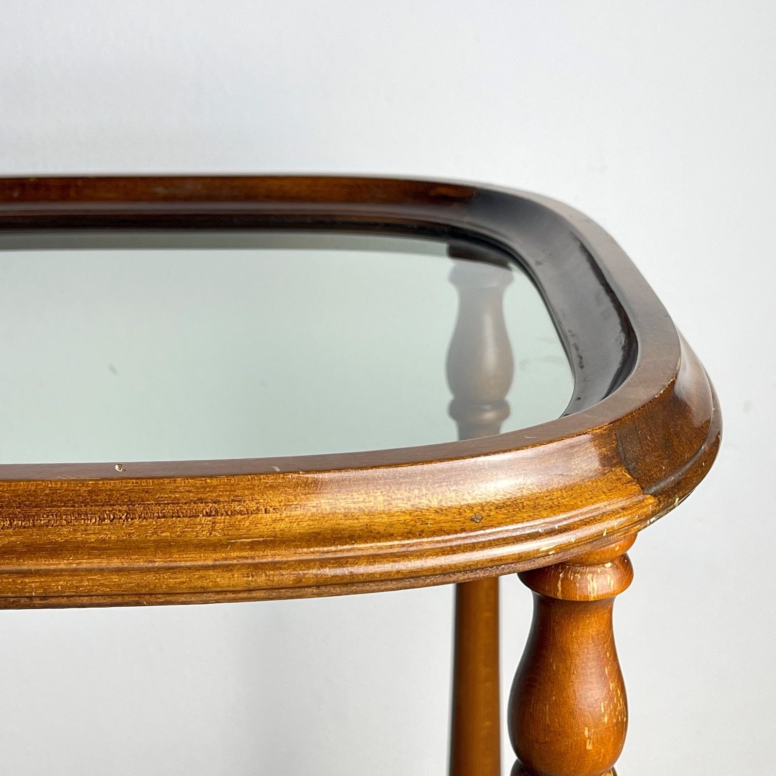photo furniture Vintage Wooden Coffee Table Italy 1960s