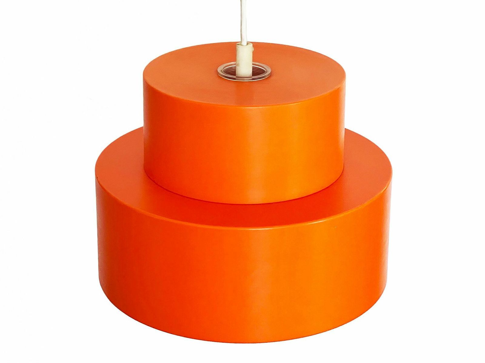 Pendant Light "Cylindus" By Uno And östen Kristiansson For Luxus. Sweden 1970s photo vinterior