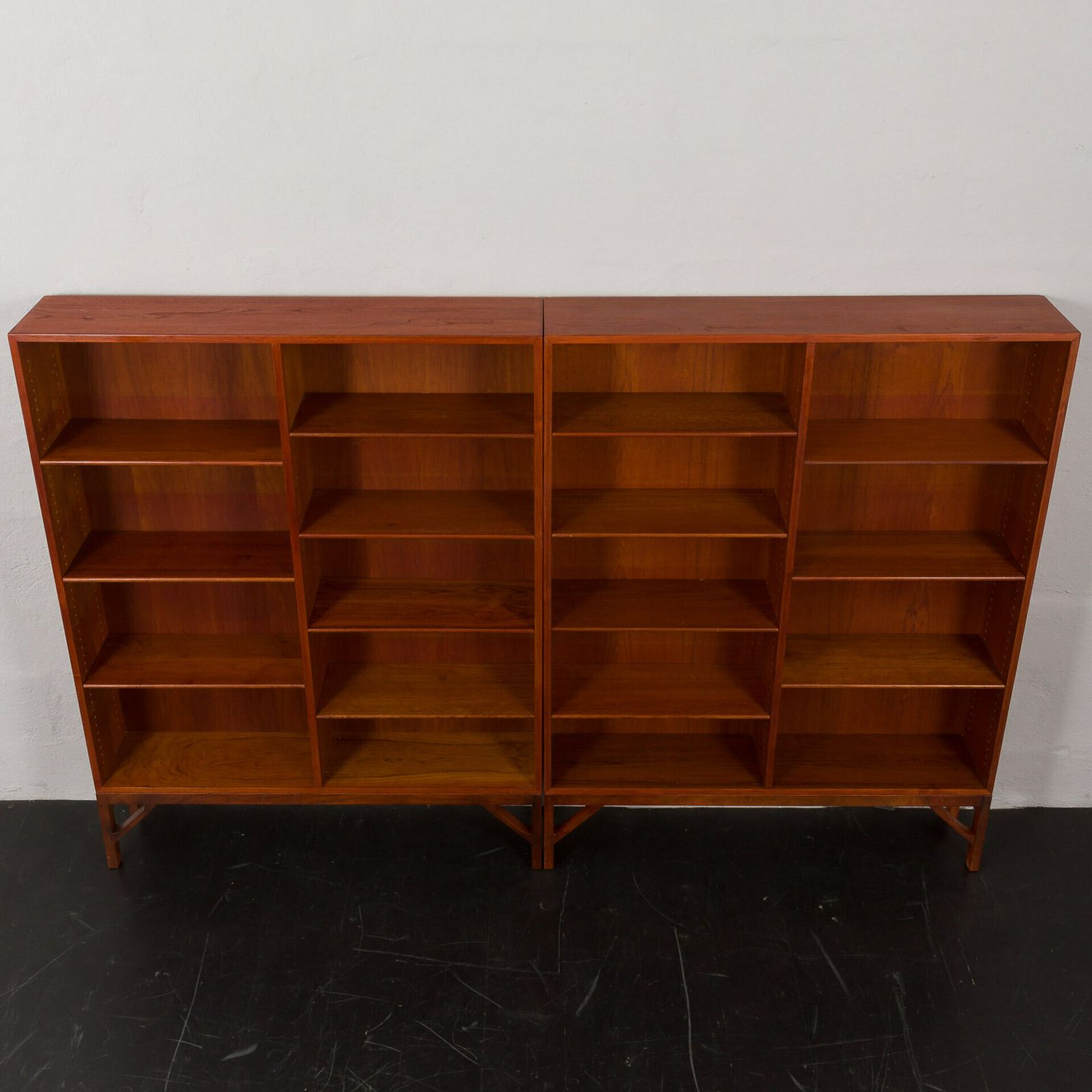 Borge Mogensen China Series Modular Two Units Bookcase For C.M. Madsen, Denmark, 1960s photo 3155.0