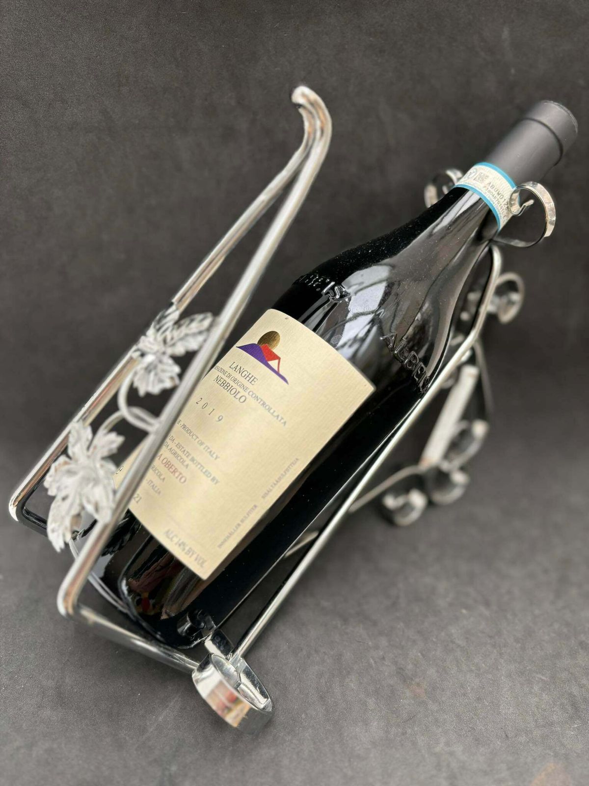Wine Stand Holder Cradle Bottle Holder Made In Belgium Wine Cradle, Wine Holder, Mid Century, Bar Accessories, Gift For Him , Bar Tools photo 126.0