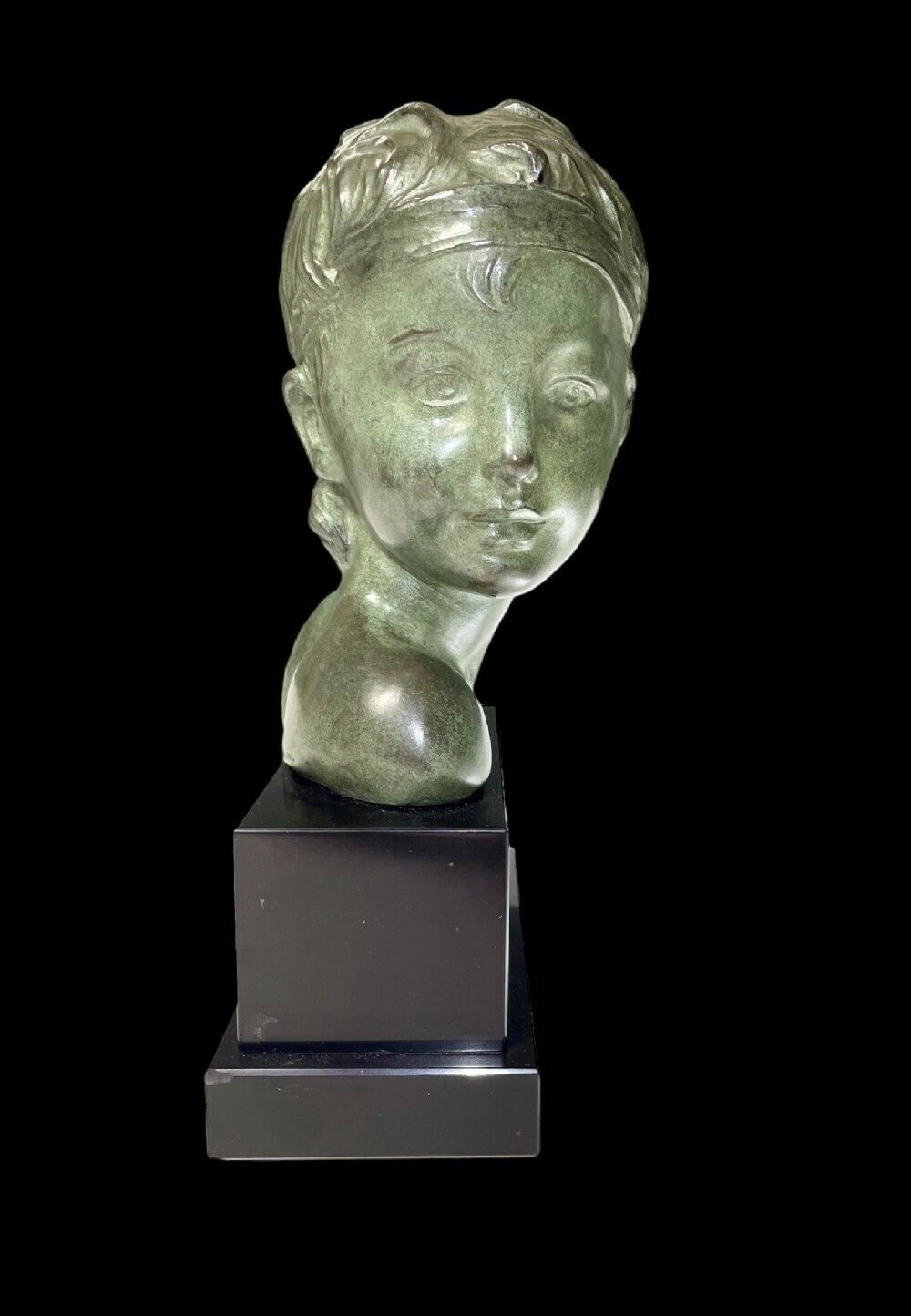 Art Deco Bronze By Alexandre Kéléty photo for sale