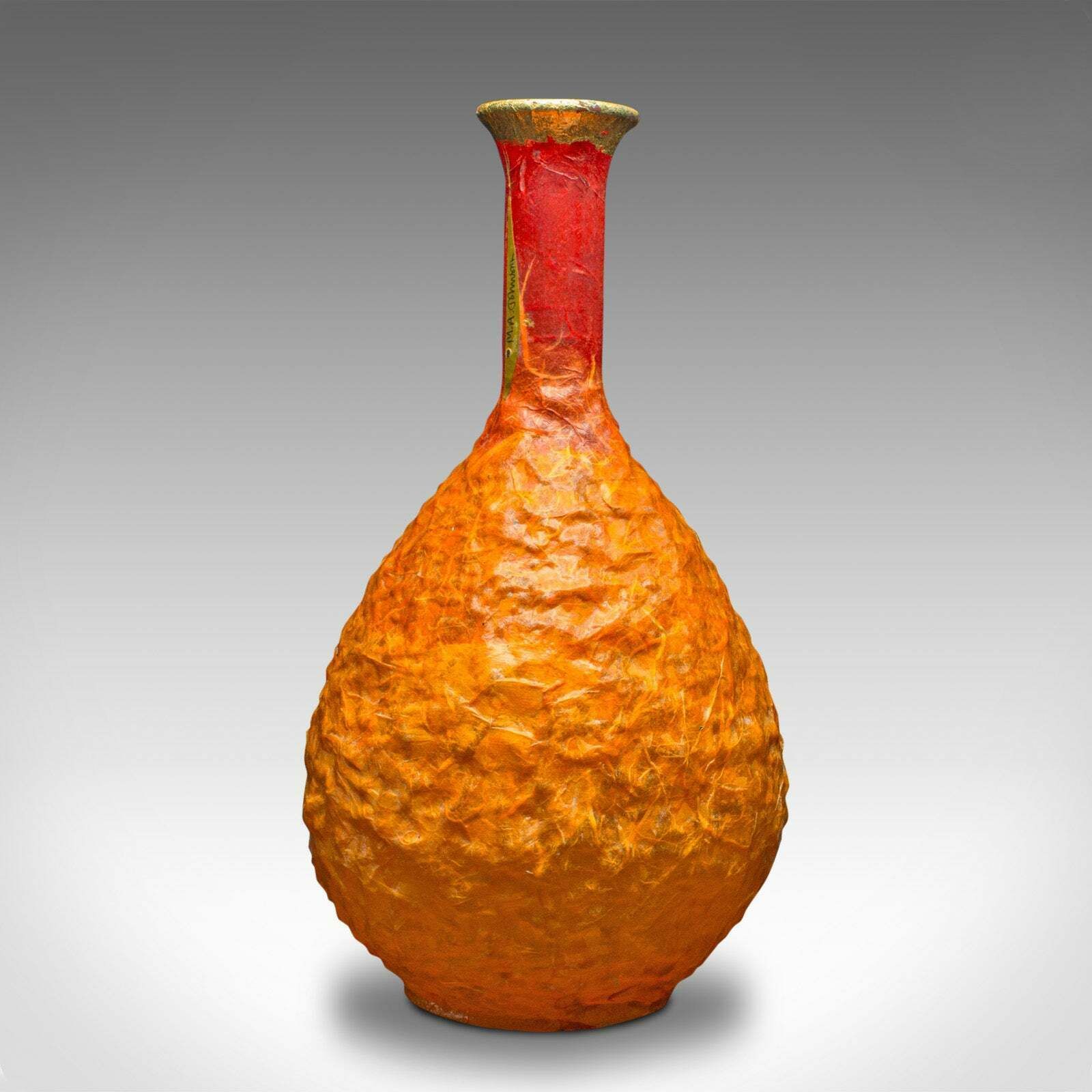 Contemporary Bulb Posy Vase, English, Art Glass, Decorative, Margaret Johnson photo Home Decor