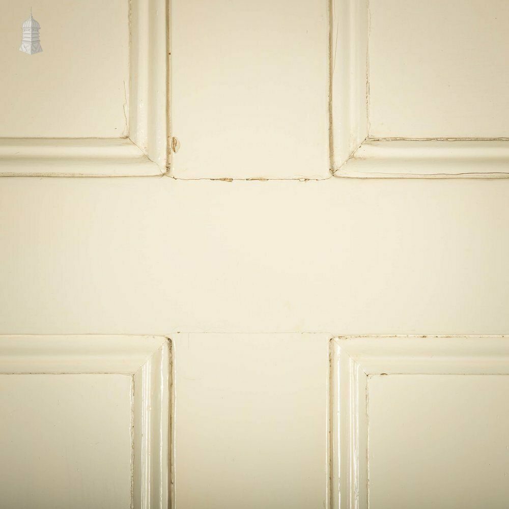 Pine Paneled Door, 6 Moulded Panel White Painted photo buy