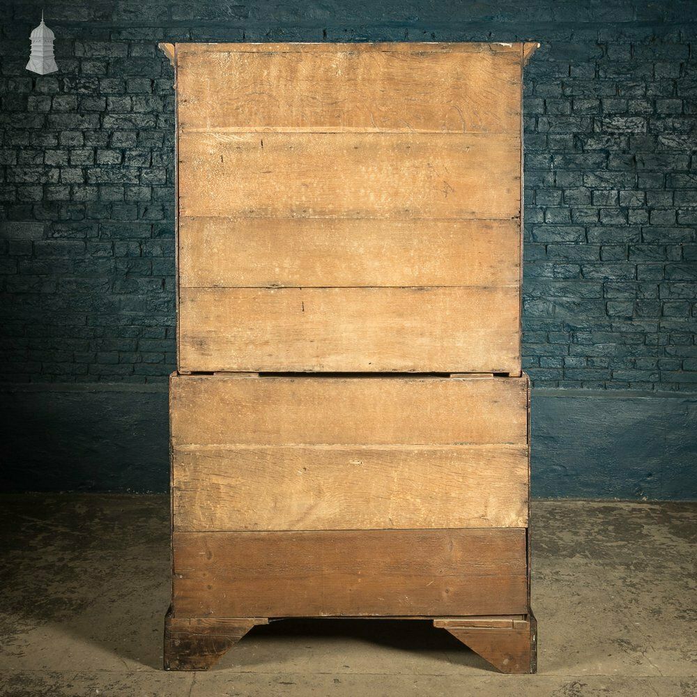photo vintage Mahogany Chest On Chest, 18th C Georgian