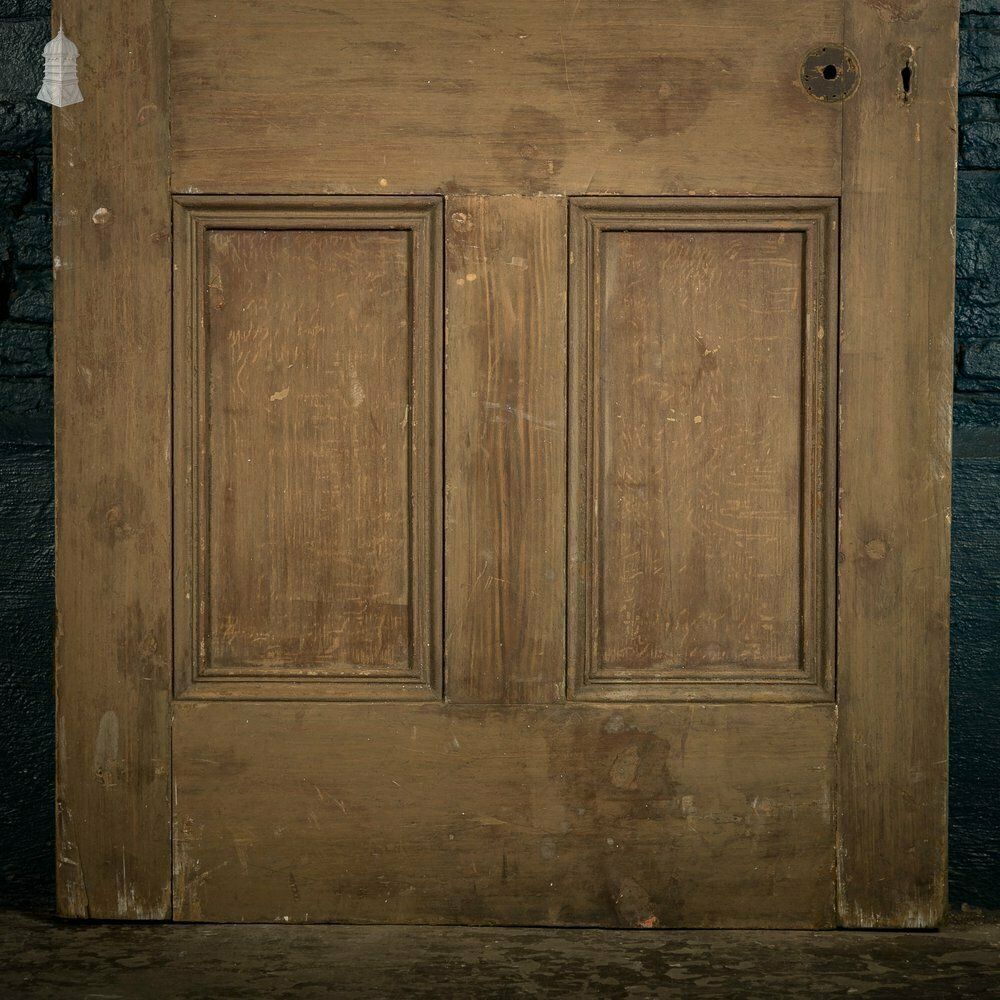 Pine Paneled Door, 4 Moulded Panel photo Home Fixtures