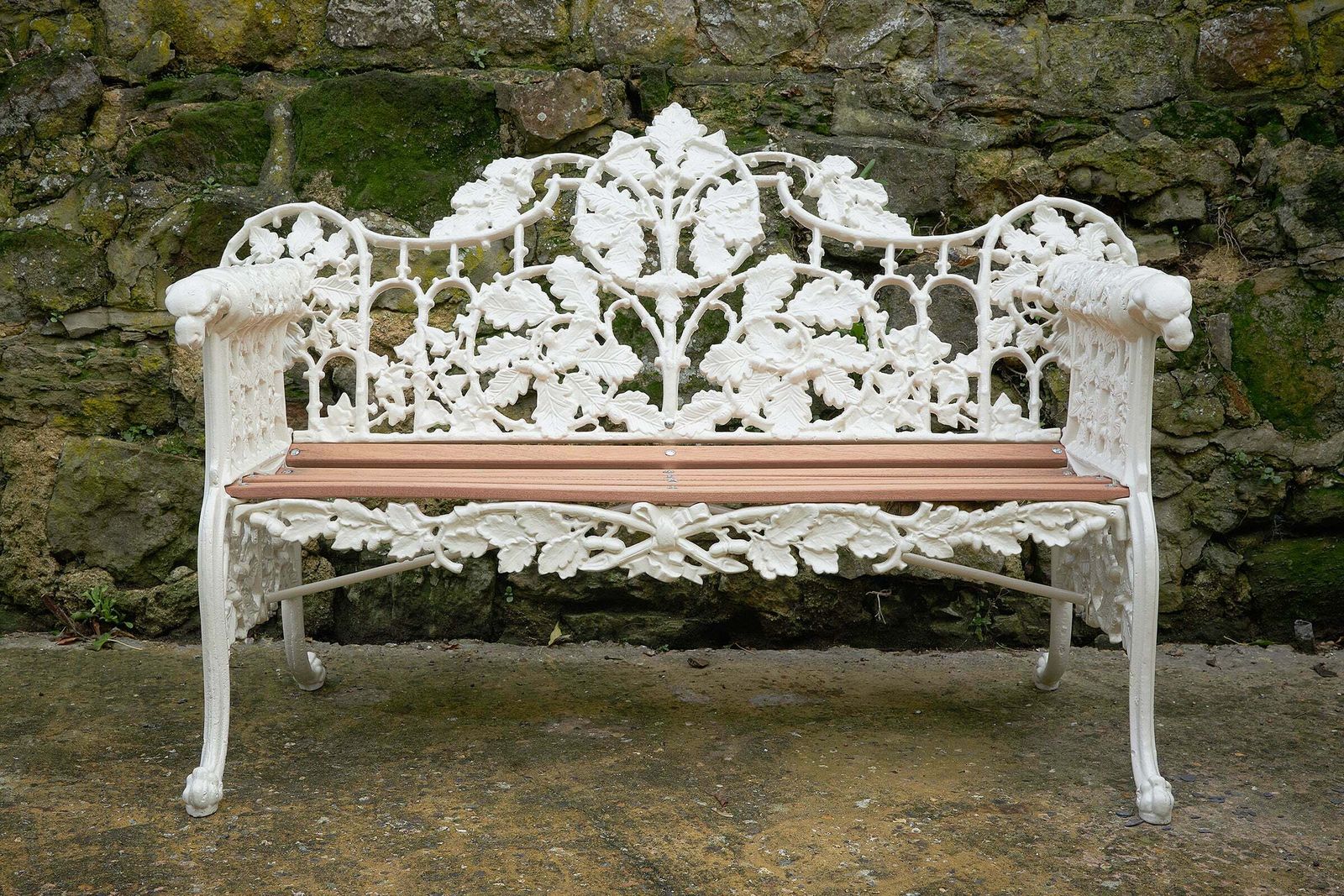 A Cast Iron Garden Bench photo furniture