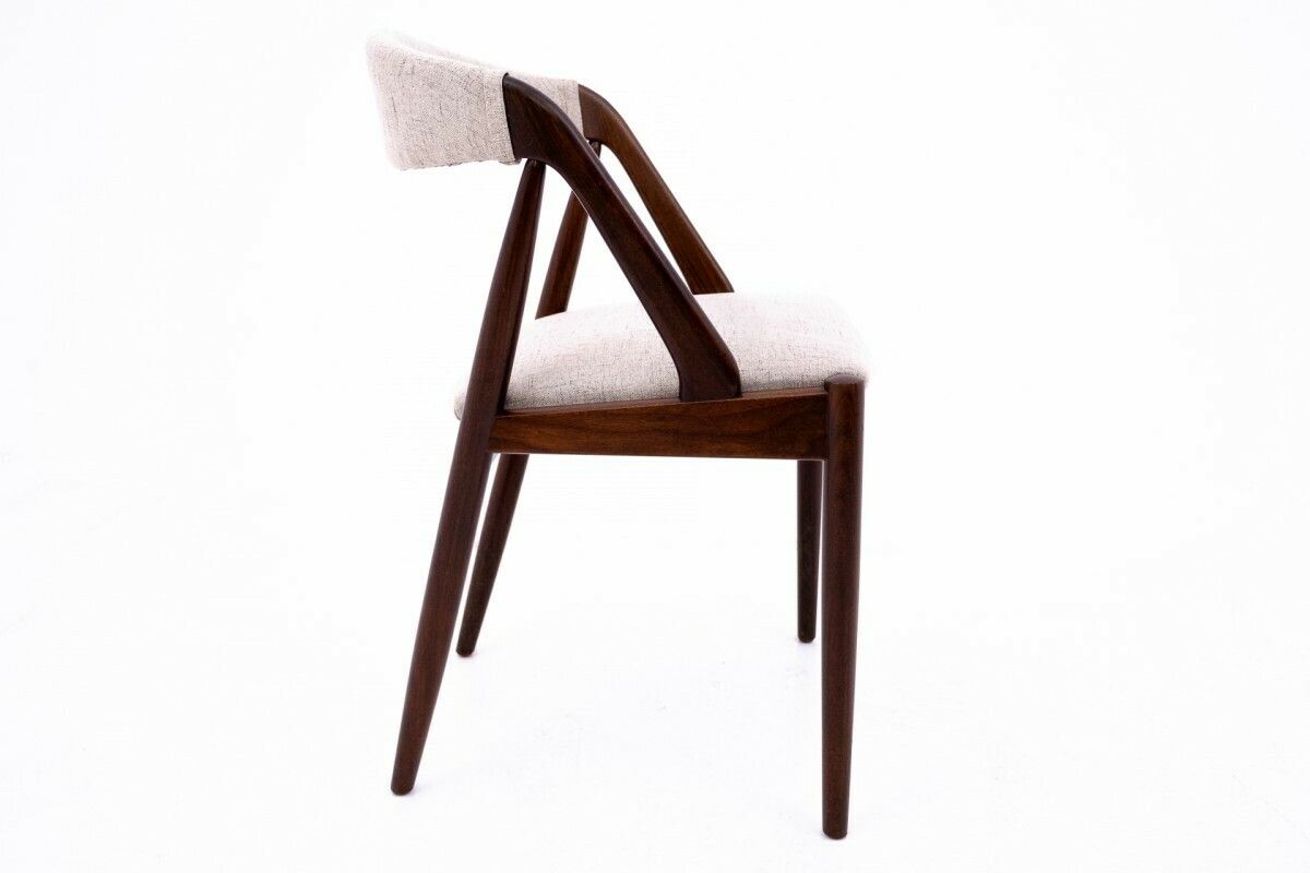 photo vinterior A Set Of Chairs Designed By Kai Kristiansen From The 1960s, Denmark, Model 31. After Renovation.