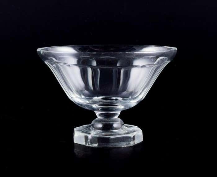 Fåglavik Glasbruk (1874 1980)  Sweden  Six Glass Salt Cellars  Mid 20th C. photo for sale