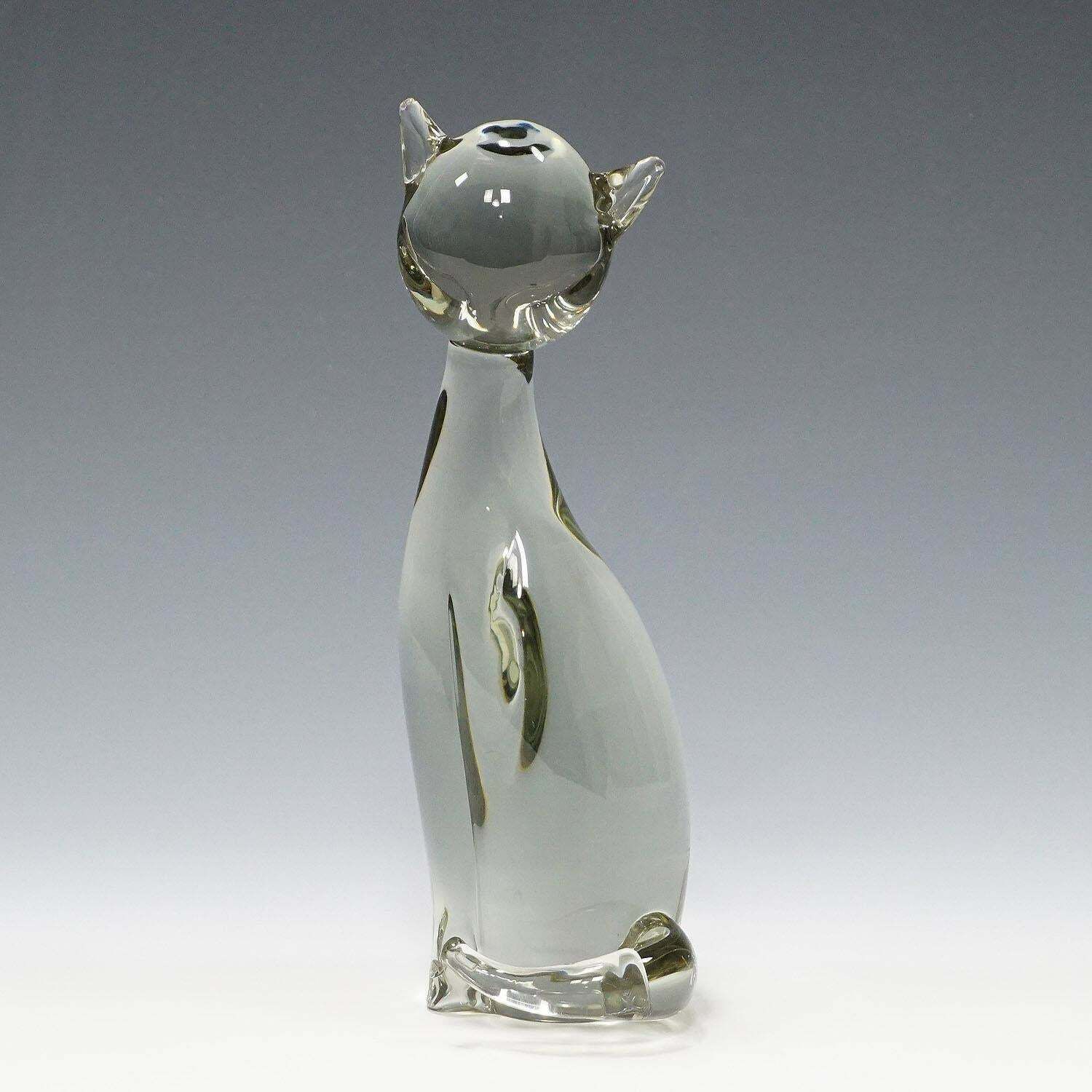Sculpture Of A Stylized Cat Designed By Livio Seguso Ca. 1970s photo furniture
