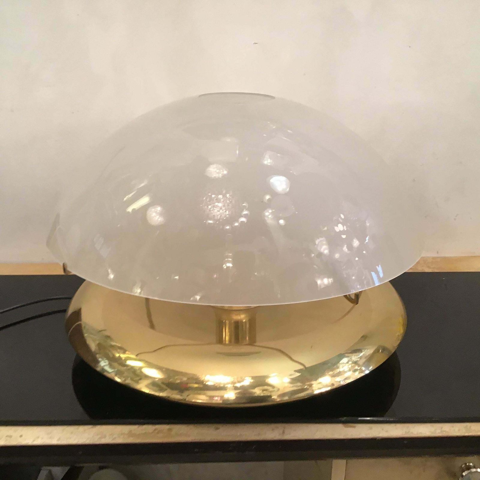Ludovico Diaz De Santilana “ Medusa” Table Lamp Brass Glass 1960 Italy photo 2624.0