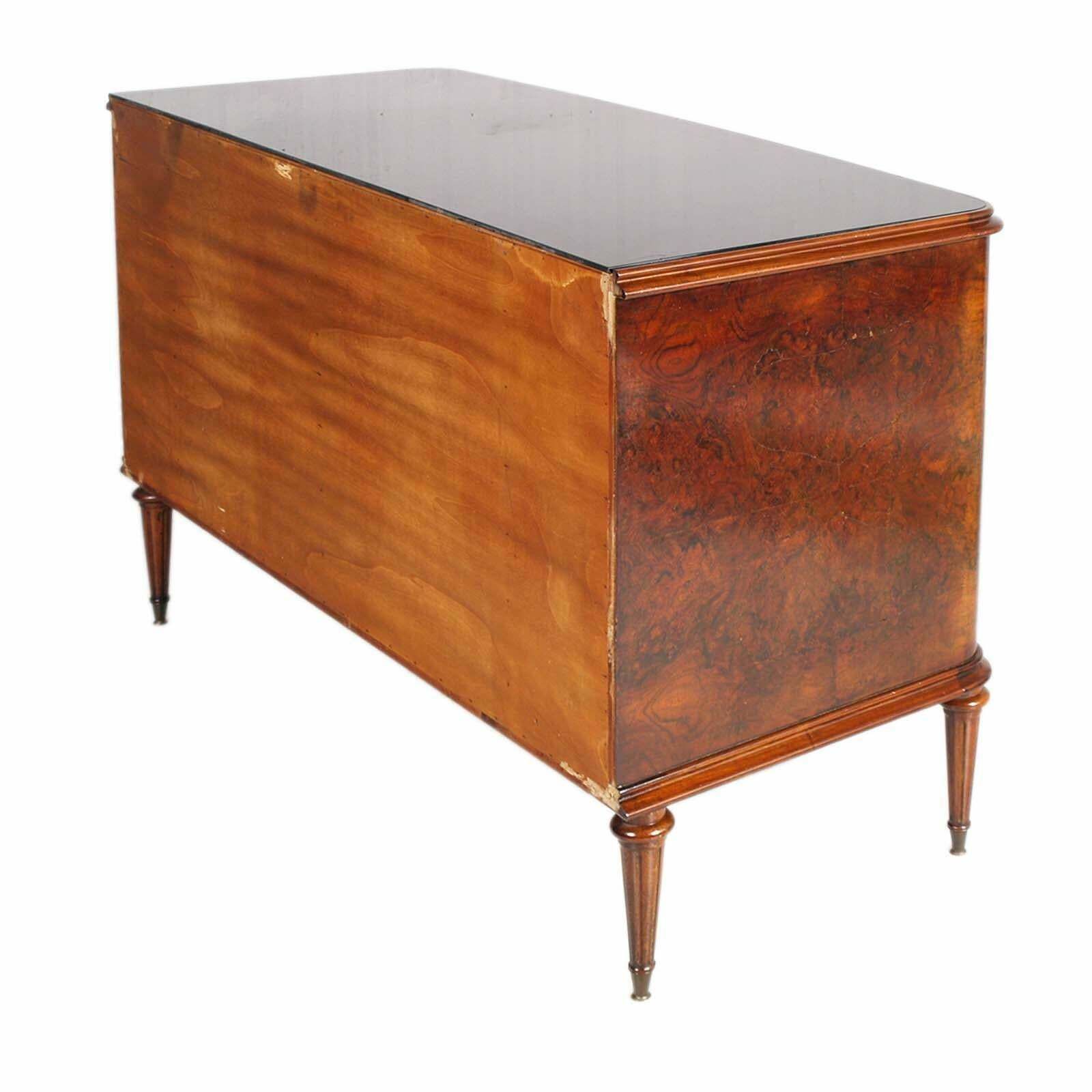 Art Deco Chest Of Drawers , Walnut Root By Paolo Buffa For Permanente Mobili Cantù photo vinterior