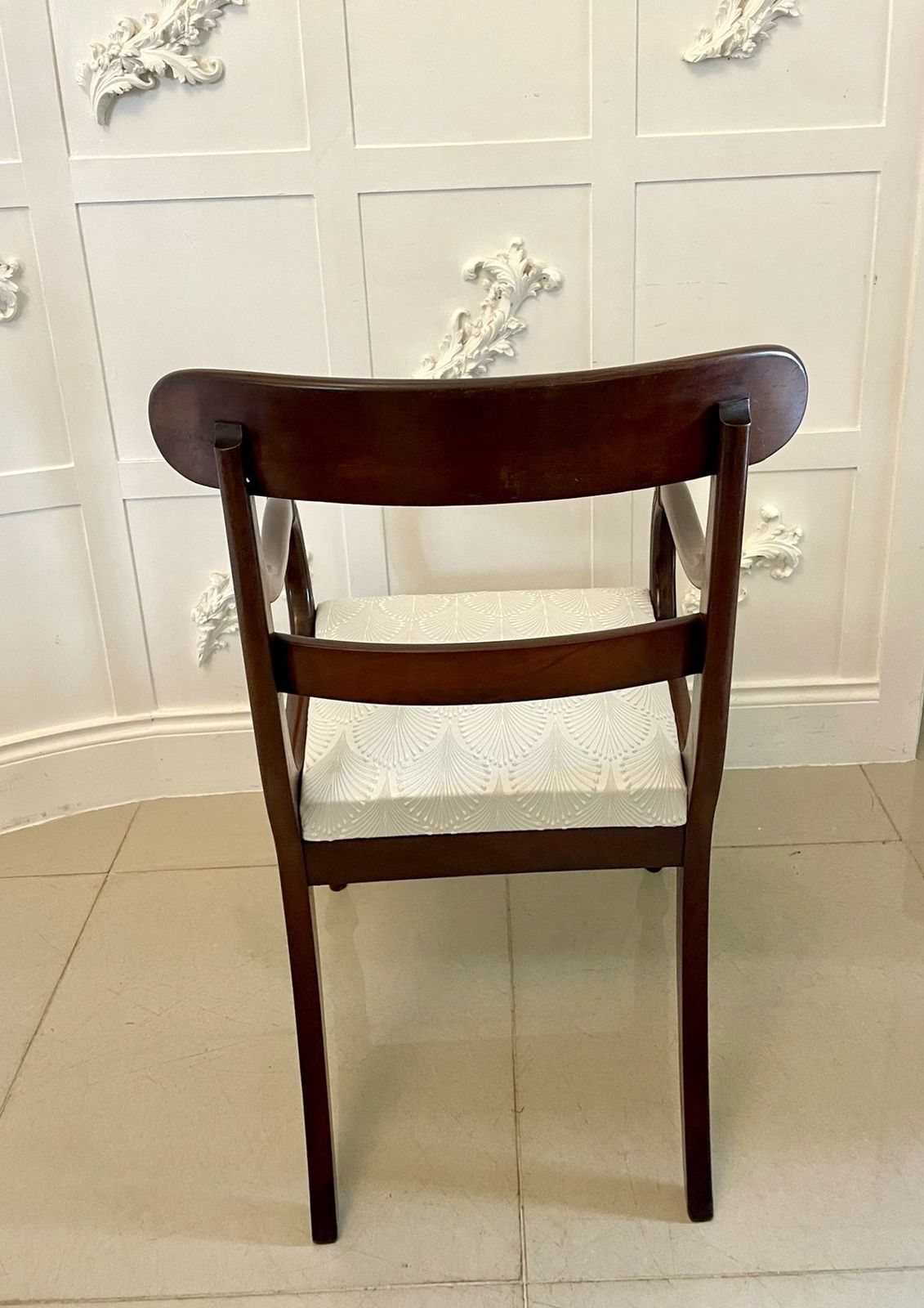 Antique 19th Century Quality Mahogany Desk Chair photo buy