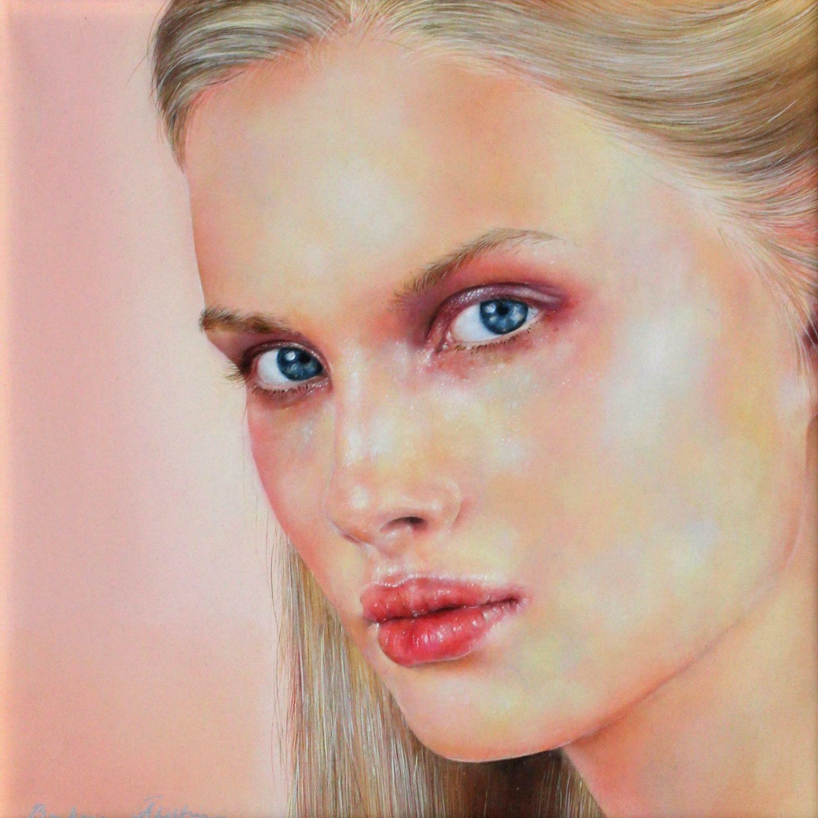 Barbara Abeltina Unbearable Lightness Of Being. 2019, Canvas, Oil, 25x25 Cm 2019