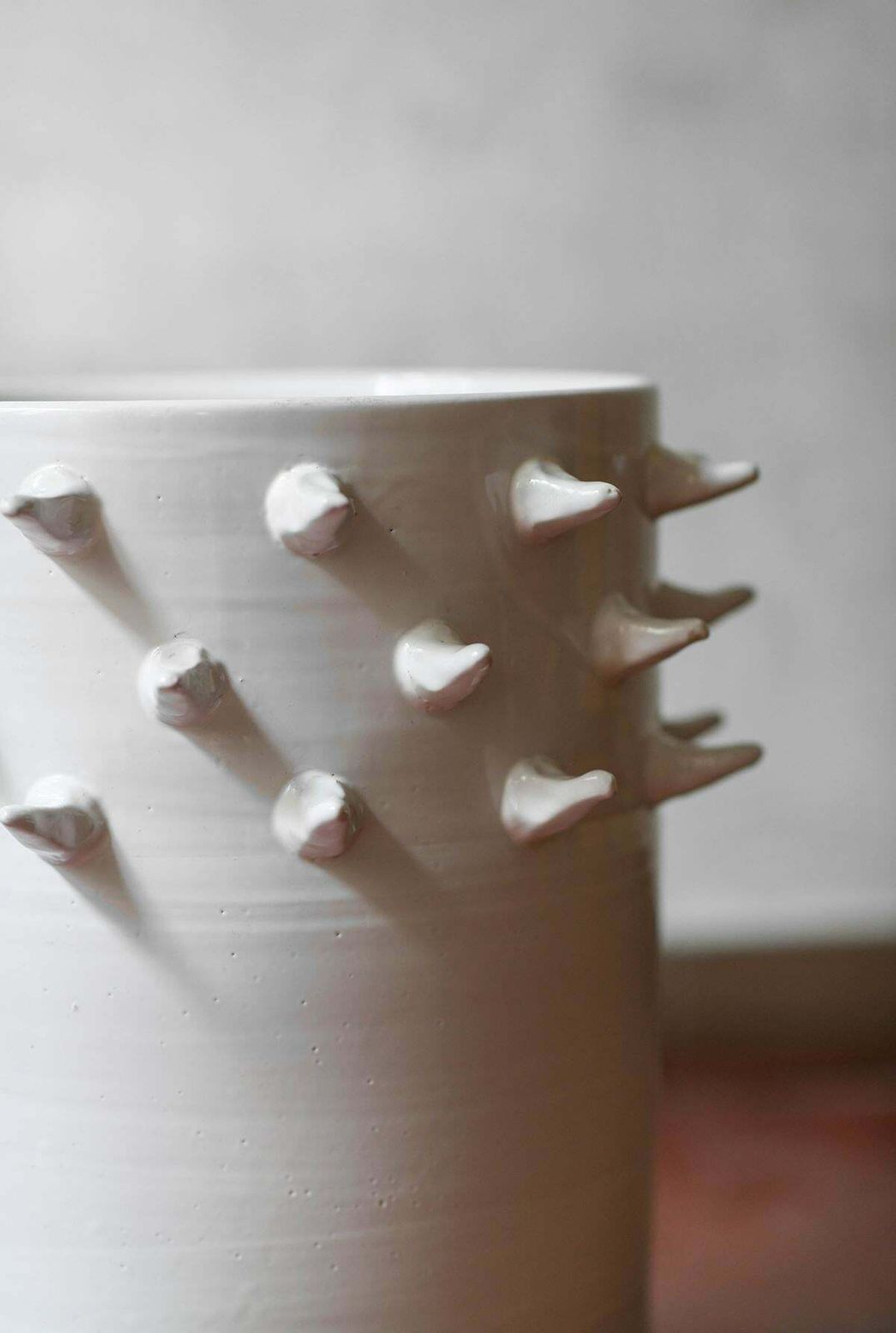 Rare “Spina” Vase In Glazed Ceramic By Umberto Mantineo photo buy