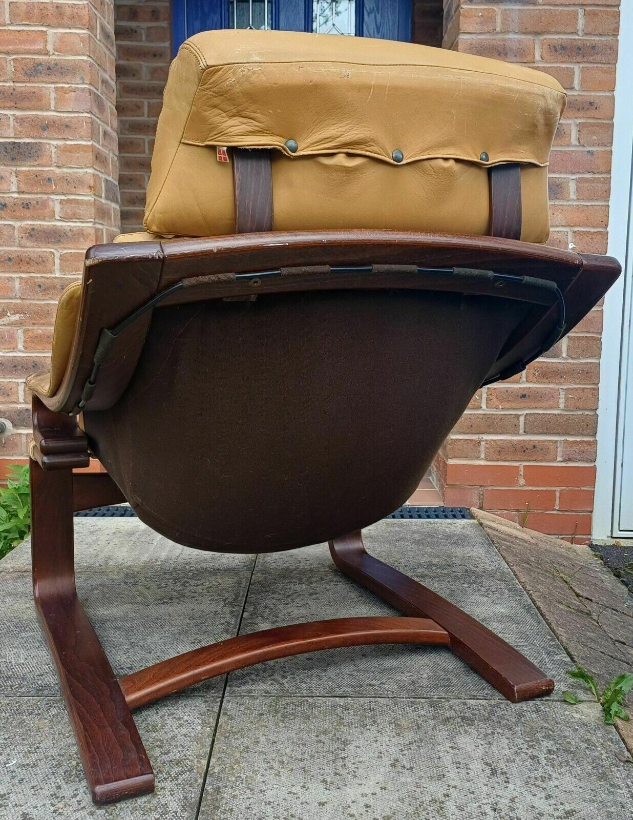 Mid Century Danish Leather Armchair By Skipper Mobler photo 345.0