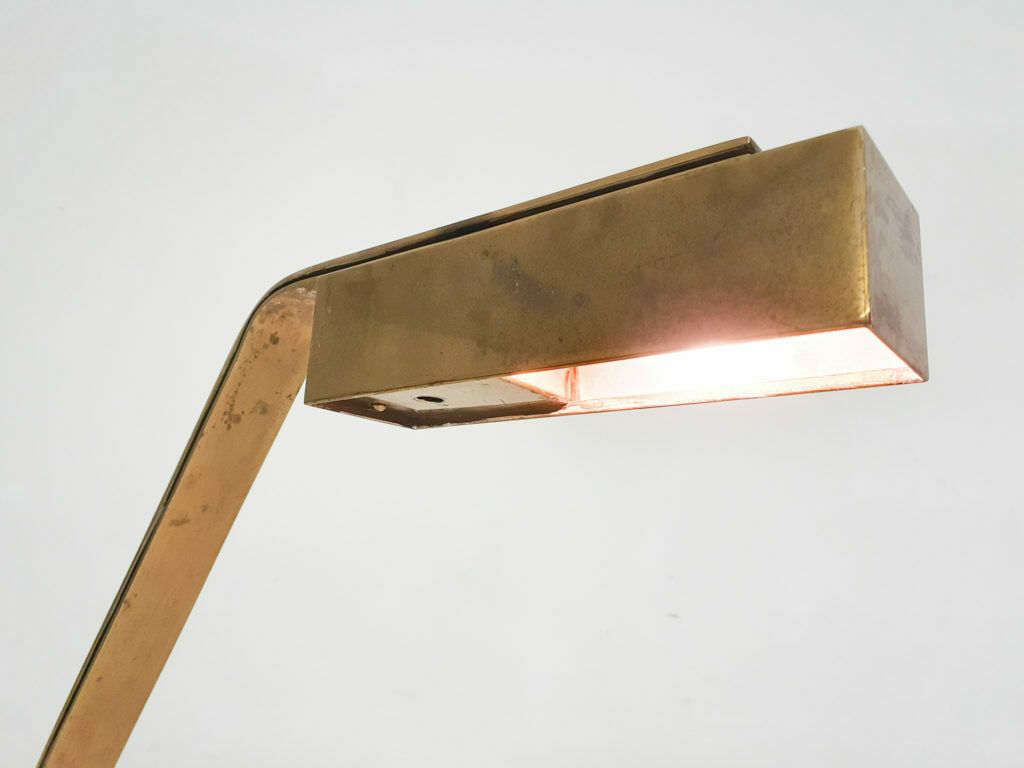 Heavy Brass Design Floor Lamp By Cassella, U.S.A. 1980's photo buy