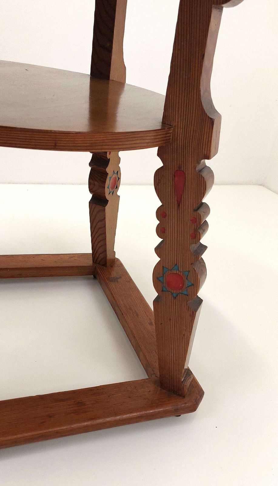 Cottage Table / Rustic Wooden Table / 1960s / Solid Wood Vintage Table / Coffe Table photo vinterior