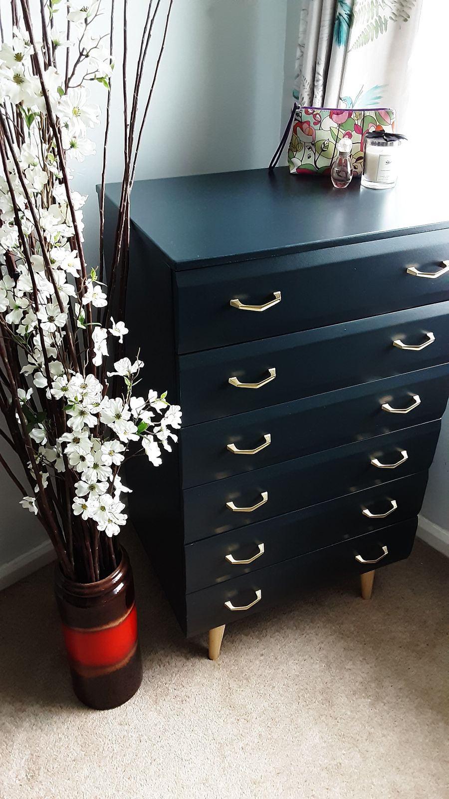 Meredew Tallboy Chest Of Drawers. photo vinterior