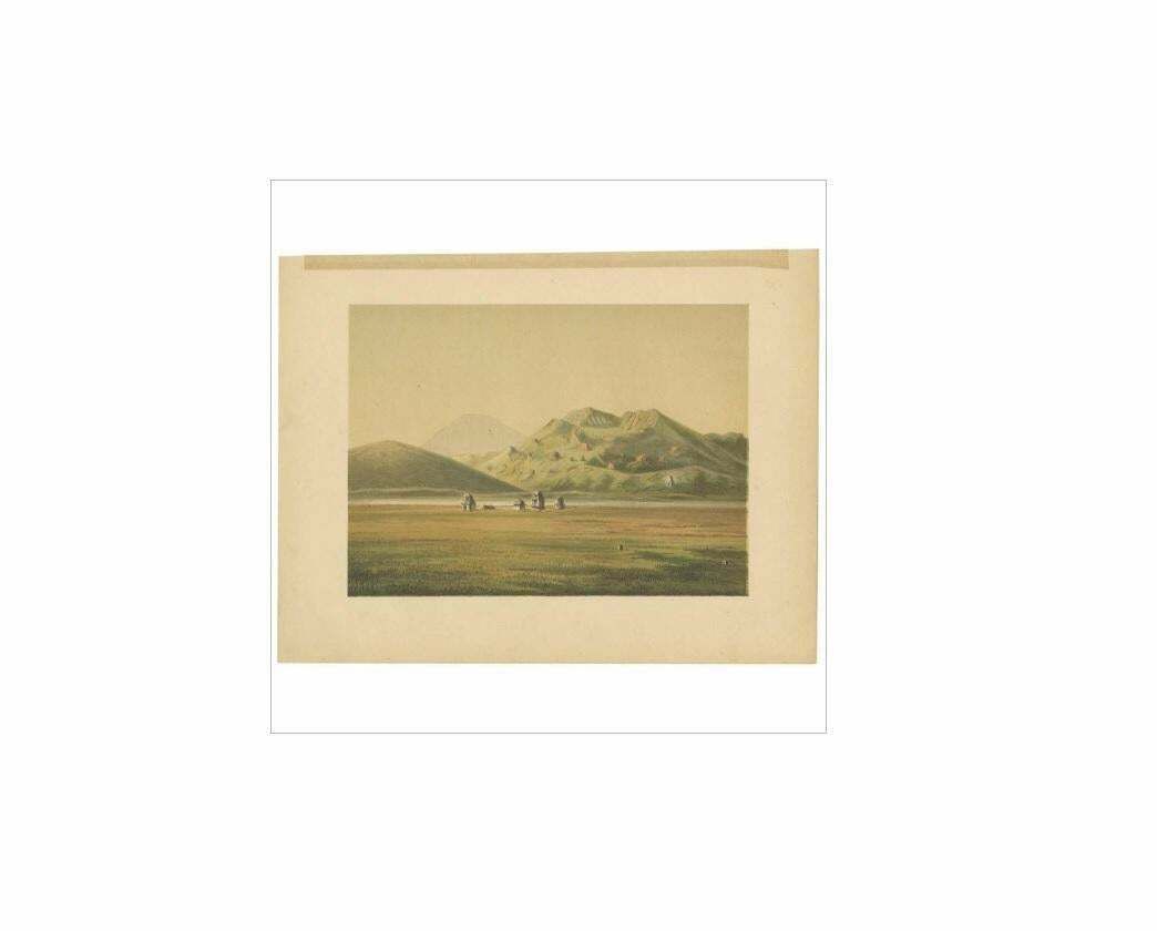 Antique Print Of Siva Temples 'Indonesia' By M.T.H. Perelaer, 1888 photo Art